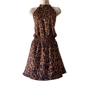 Sadie & Sage cheetah print dress